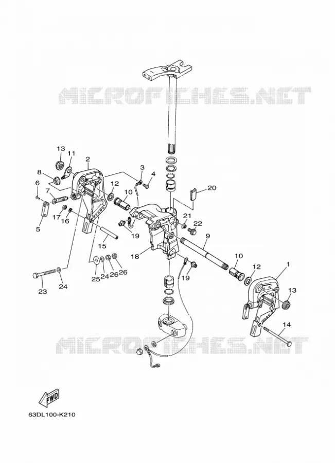 SUPPORT 2 Yamaha OUTBOARD ENGINES 40hp (29.4kW) 2013 40  40VMHOS