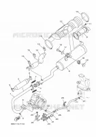 ECHAPPEMENT pour Yamaha KODIAK 450 EPS de 2020