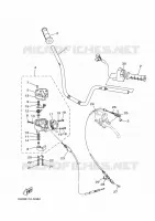 GUIDON ET CABLES pour Yamaha GRIZZLY 700 EPS de 2020
