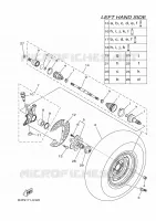 ROUE AVANT pour Yamaha GRIZZLY 700 EPS de 2020