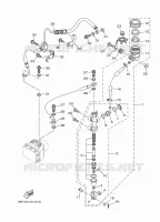 MAITRE CYLINDRE DE FREIN ARRIERE pour Yamaha FZ 25 de 2025