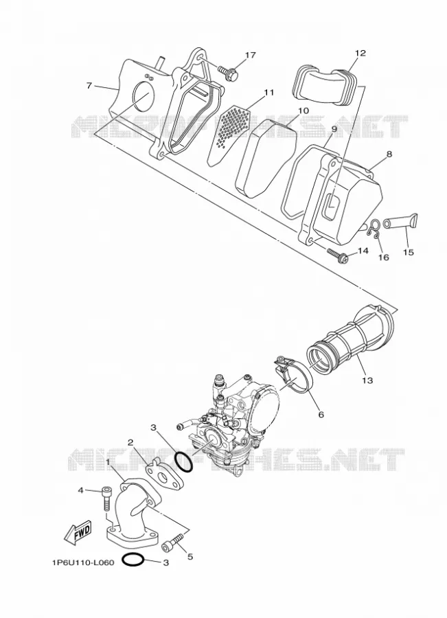 ADMISSION Yamaha MOTO 50 2025 TTR  TT-R50E