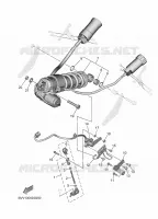 AMMORTISSEUR ARRIERE pour Yamaha TRACER 9 GT+ Y-AMT de 2025