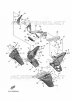 CARENAGE pour Yamaha TRACER 9 GT+ Y-AMT de 2025