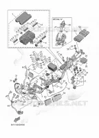 ELECTRIQUE 1 pour Yamaha TRACER 9 GT+ Y-AMT de 2025
