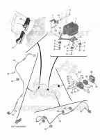 PIECES ELECTRIQUE 4 pour Yamaha TRACER 9 GT+ Y-AMT de 2025