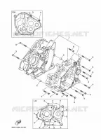 CARTER MOTEUR pour Yamaha R125 de 2025