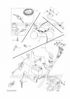 ELECTRIQUE 1 pour Yamaha R125 de 2025