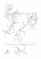 COUVERCLE LATERAL pour Yamaha MT-125 de 2025