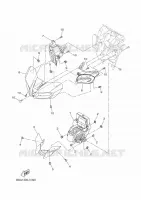 PHARE  pour Yamaha MT-125 de 2025