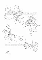 PROTEGE JAMBES pour Yamaha MT-125 de 2025