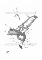 CADRE pour Yamaha XSR 125 de 2025