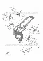 BEQUILLE / REPOSE PIEDS pour Yamaha XSR 125 de 2025