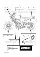 PIECES D'ENTRETIEN pour Yamaha XSR 125 de 2025