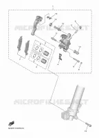 ETRIER DE FREIN AVANT pour Yamaha YZ 450 F de 2025