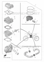 KIT PISTON pour Yamaha YZ 450 F de 2025