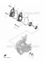 POMPE A EAU pour Yamaha YZ 450 F de 2025