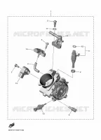ADMISSION 2 pour Yamaha YZ 450 F de 2025