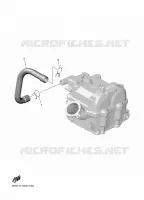 SYSTÈME D'ADMISSION D'AIR AIS pour Yamaha YZ 450 F de 2025