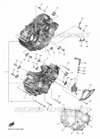 CARTER MOTEUR pour Yamaha YZ 450 F de 2025