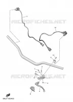COMMODO / LEVIER pour Yamaha YZ 450 F de 2025