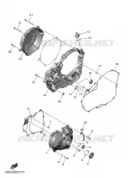 CARTER   MOTEUR 1 pour Yamaha YZ 450 F de 2025