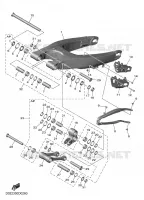 BRAS OSCILLANT  pour Yamaha YZ 450 F de 2025