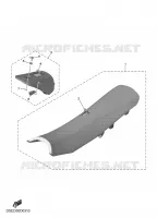 SELLE pour Yamaha YZ 450 F de 2025