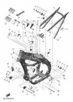 CADRE pour Yamaha YZ 450 F de 2025