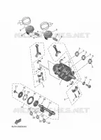 VILEBREQUIN / PISTON pour Yamaha TENERE 700 A2 35KW de 2025