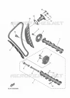 ARBRE A CAMES / CHAINE DE DISTRIBUTION pour Yamaha TENERE 700 A2 35KW de 2025