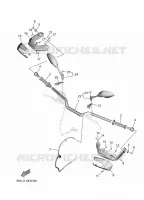GUIDON ET CABLES pour Yamaha TENERE 700 A2 35KW de 2025