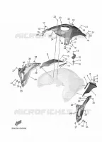 RESERVOIR A ESSENCE 2 pour Yamaha TENERE 700 A2 35KW de 2025