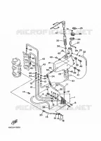 POMPE A HUILE 1 pour Yamaha C40T Electric Start, Power Trim & Tilt, Remote Control de 1996