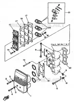 ADMISSION pour Yamaha 50E 2 Stroke, Electric Start, Power Trim & Tilt de 1984