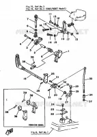 COMMANDE D'ACCELERATEUR pour Yamaha 50E 2 Stroke, Electric Start, Power Trim & Tilt de 1984