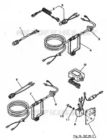 PIÈCES OPTIONNELLES 1 pour Yamaha 50E 2 Stroke, Electric Start, Power Trim & Tilt de 1984