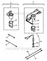 PIÈCES OPTIONNELLES 4 pour Yamaha 50E 2 Stroke, Electric Start, Power Trim & Tilt de 1984