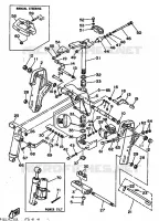 SUPPORT pour Yamaha 50E 2 Stroke, Electric Start, Power Trim & Tilt de 1984