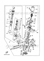 MOTEUR DE SYSTEME D'INCLINAISON pour Yamaha 50H 2 Stroke de 1997