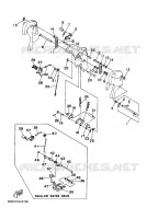 SUPPORT 3 pour Yamaha 50H 2 Stroke de 1997