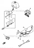 PIÈCES OPTIONNELLES 1 pour Yamaha 4A 2 Stroke de 1992