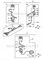 PIÈCES OPTIONNELLES 1 pour Yamaha 70B 2 Stroke de 1987