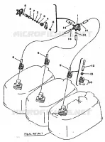 PIÈCES OPTIONNELLES 5 pour Yamaha 70B 2 Stroke de 1985