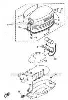 PIECES ALTERNATIVES 2 pour Yamaha 4A 2 Stroke de 1988