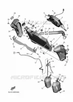 RADIATEUR / DURITES pour Yamaha MT-07 Y-AMT de 2025