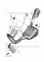 ECHAPPEMENT pour Yamaha MT-07 Y-AMT de 2025
