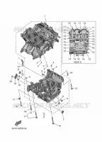 CARTER MOTEUR pour Yamaha MT-07 Y-AMT de 2025
