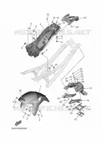 GARDE BOUE pour Yamaha MT-07 Y-AMT de 2025