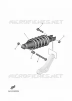 AMMORTISSEUR ARRIERE pour Yamaha MT-07 Y-AMT de 2025